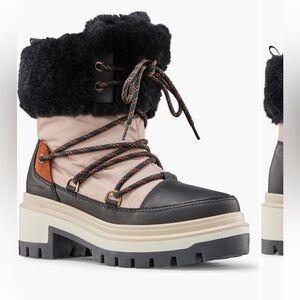 Cougar Marlow Faux Shearling Cuff Waterproof Boot, Size 7, NIB